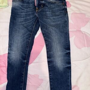 DSQUARED2 Kids Dark Blue Slim Jeans